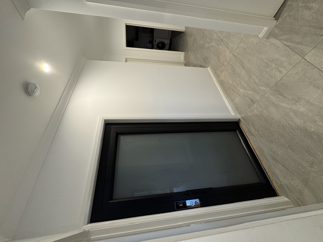 Elevator control panel installation
